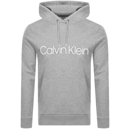 Product Image for Calvin Klein Logo Hoodie Grey