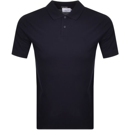 Product Image for Calvin Klein Short Sleeved Polo T Shirt Navy