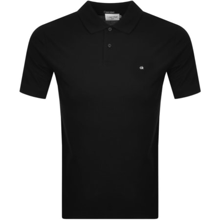 Product Image for Calvin Klein Short Sleeved Polo T Shirt Black