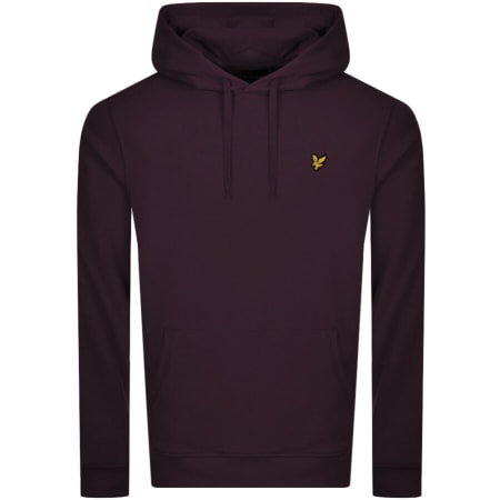 Product Image for Lyle And Scott Pullover Hoodie Burgundy