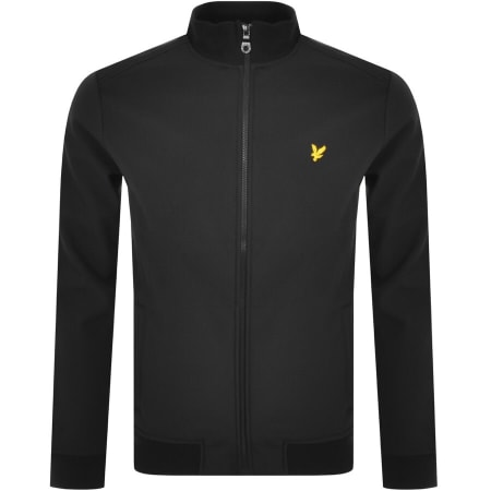 Product Image for Lyle And Scott Funnel Neck Soft Shell Jacket Black
