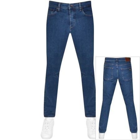 Product Image for Lyle And Scott Slim Fit Jeans Mid Wash Blue