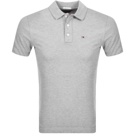 Product Image for Tommy Jeans Slim Fit Polo Shirt Grey