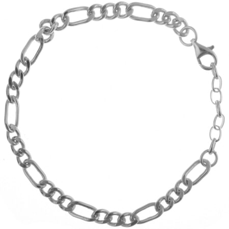 Product Image for Serge Denimes Figaro Clasp Bracelet Silver