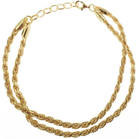 Product Image for Serge Denimes Rope Bracelet Gold