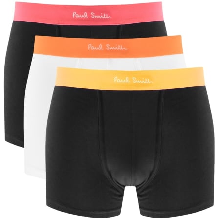 Product Image for PS By Paul Smith Three Pack Boxer Trunks Black
