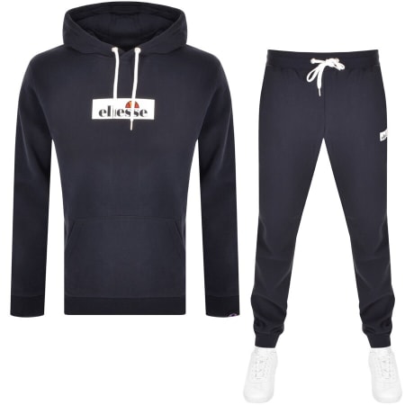 Product Image for Ellesse Seftoni Hooded Logo Tracksuit Navy