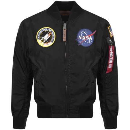Product Image for Alpha Industries MA 1 VF NASA Flight Jacket Black