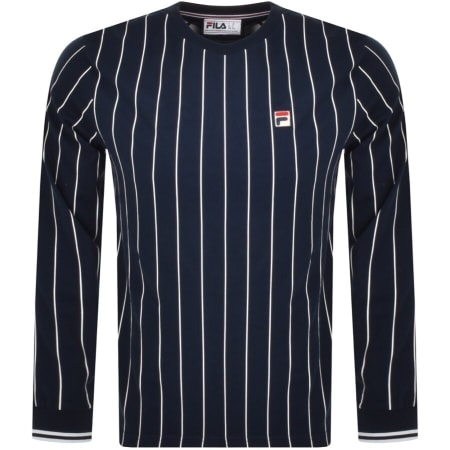 Product Image for Fila Long Sleeve Cannon T Shirt Navy