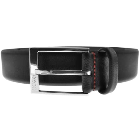 Product Image for HUGO Gellot Leather Belt Black
