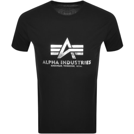 Product Image for Alpha Industries Basic Logo T Shirt Black