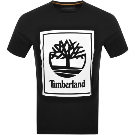Product Image for Timberland Stack Logo T Shirt Black