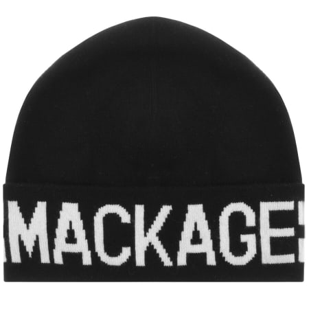 Product Image for Mackage Logo Beanie Hat Black