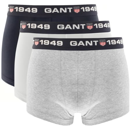 Product Image for Gant Three Pack Stretch Boxer Trunks White
