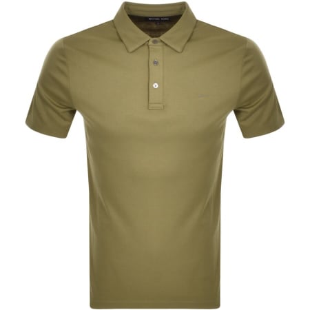 Product Image for Michael Kors Sleek Polo T Shirt Green