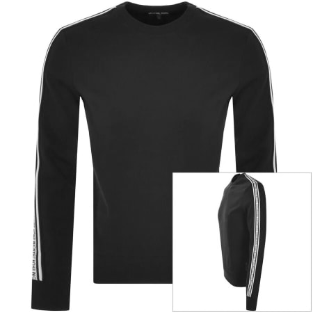 Product Image for Michael Kors Taped Logo Sweatshirt Black
