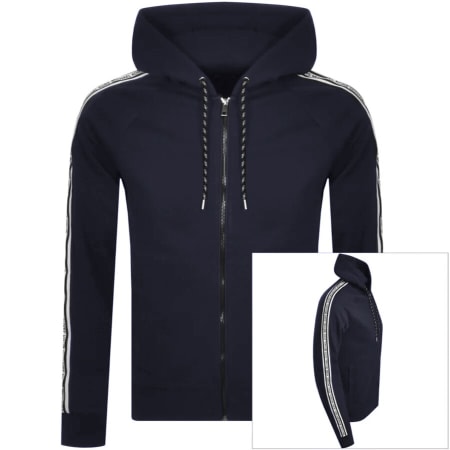 Product Image for Michael Kors Blocked Logo Hoodie Midnight