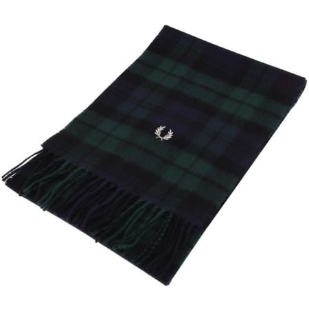 Product Image for Fred Perry Tartan Scarf Green