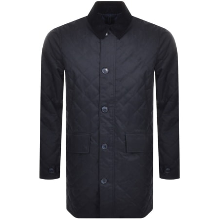 Product Image for Barbour Quilted Mac Jacket Navy
