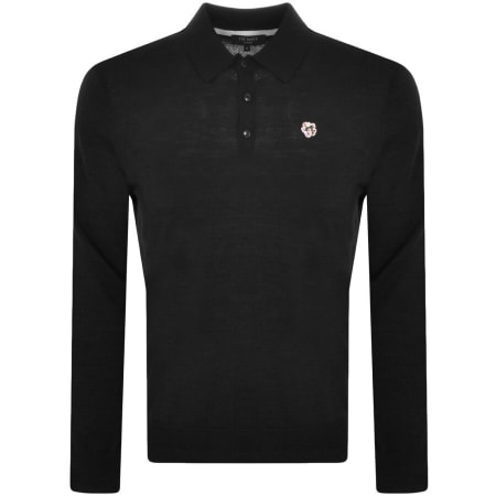 Product Image for Ted Baker Wembley Long Sleeved Polo T Shirt Black