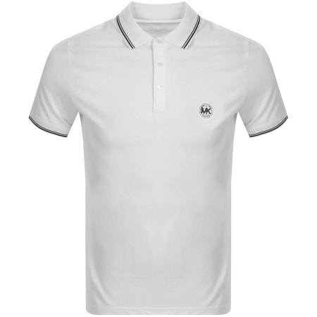 Product Image for Michael Kors Global Polo T Shirt White