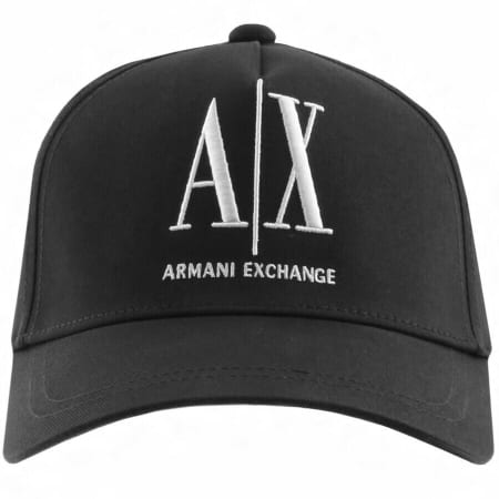 Product Image for Armani Exchange logo Baseball Cap Black