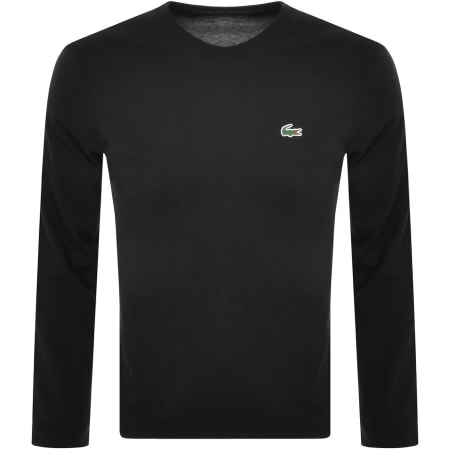 Product Image for Lacoste Sport Long Sleeved T Shirt Black