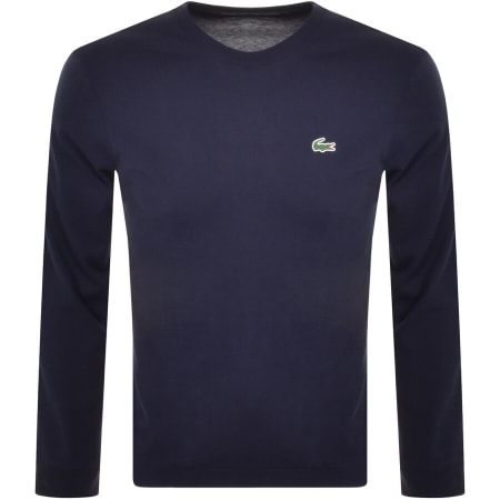 Product Image for Lacoste Sport Long Sleeved T Shirt Navy