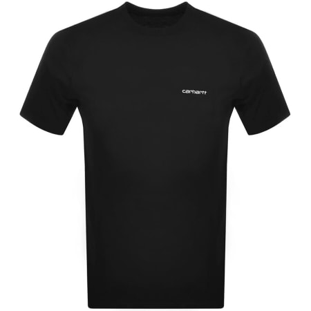Product Image for Carhartt Script Short Sleeved T Shirt Black