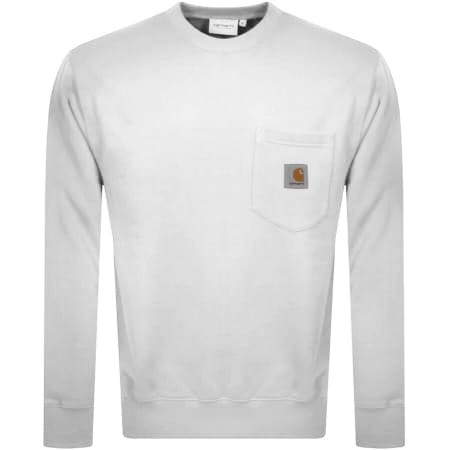 Product Image for Carhartt Pocket Sweatshirt White