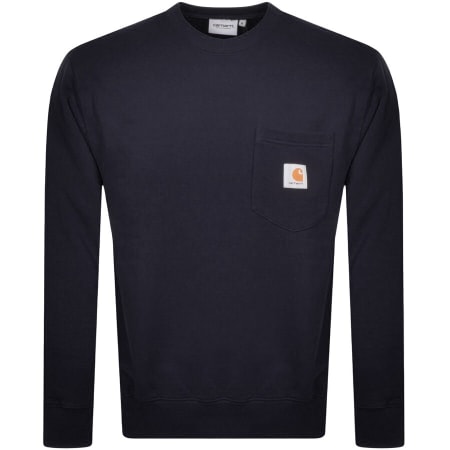 Product Image for Carhartt Pocket Sweatshirt Navy