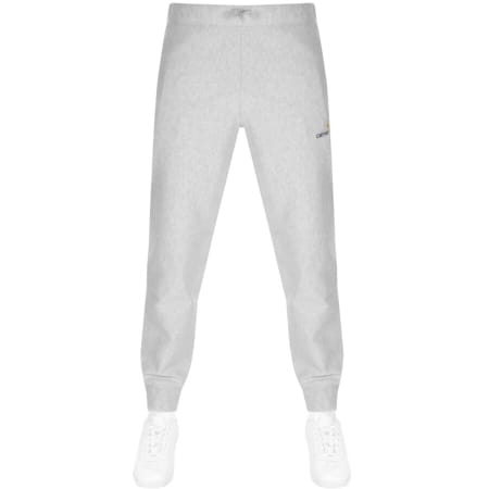 Product Image for Carhartt American Script Logo Jogging Bottoms Grey
