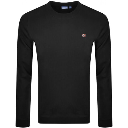 Product Image for Napapijri Balis Crew Sweatshirt Black