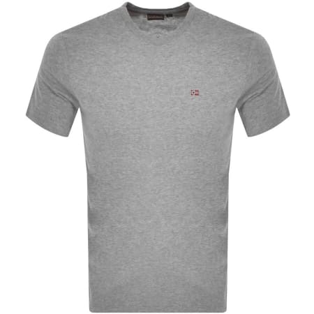 Product Image for Napapijri Salis C Short Sleeve T Shirt Grey
