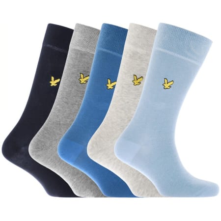 Product Image for Lyle And Scott Five Pack Logo Socks