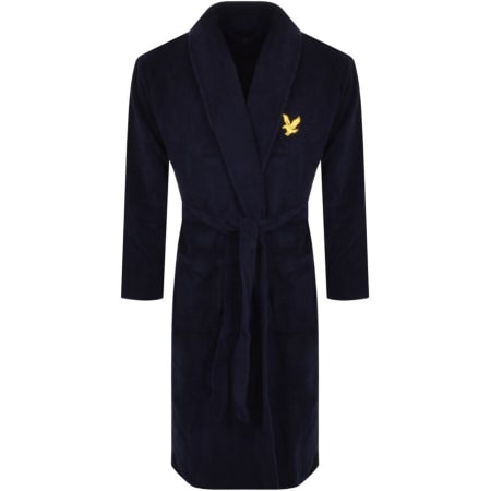 Product Image for Lyle And Scott Jeremy Dressing Gown Navy