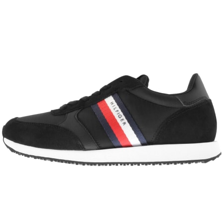 Product Image for Tommy Hilfiger Runner Mix Trainers Black