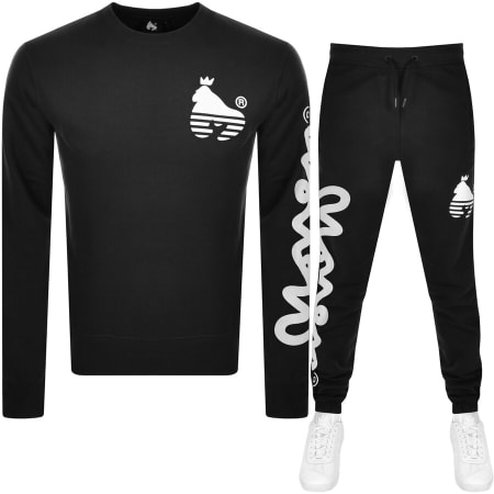 Product Image for Money Logo Crew Tracksuit Black