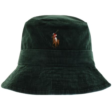 Product Image for Ralph Lauren Polo Cord Bucket Hat Green