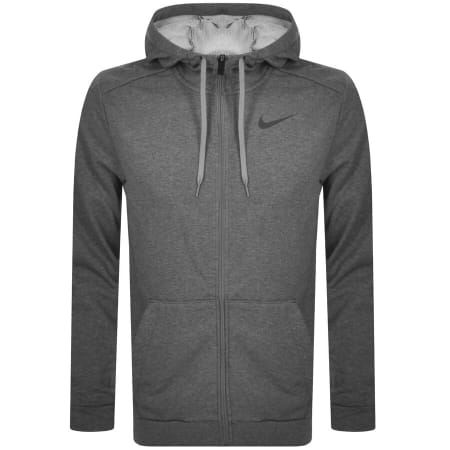 Product Image for Nike Training Full Zip Logo Hoodie Grey