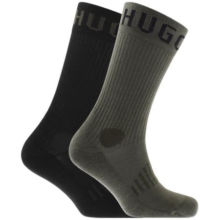 Product Image for BOSS Two Pack Sport Socks Green
