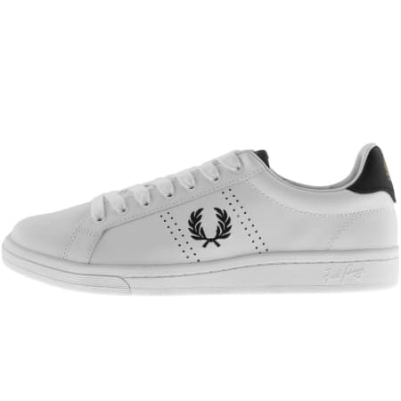 Product Image for Fred Perry B721 Leather Trainers White