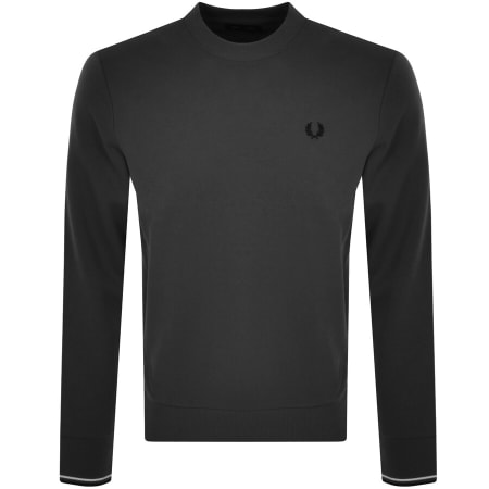 Product Image for Fred Perry Crew Neck Knit Jumper Grey