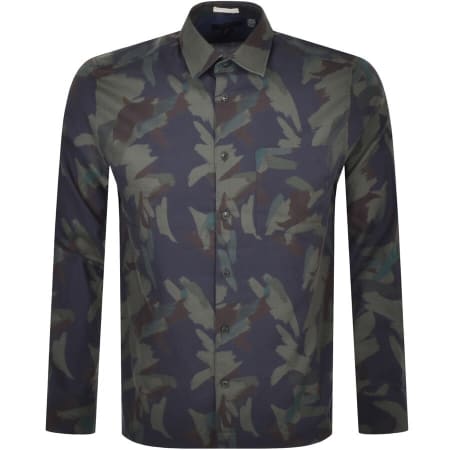 Product Image for Ted Baker Fielder Long Sleeved Shirt Navy