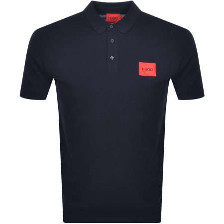 Product Image for HUGO Dereso 212 Polo T Shirt Navy