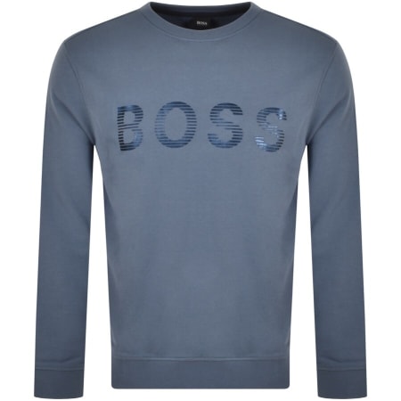 Product Image for BOSS Simo Sweatshirt Blue