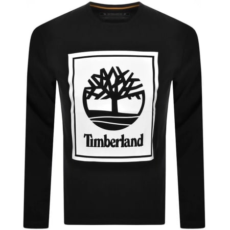 Product Image for Timberland Stack Logo T Shirt Black
