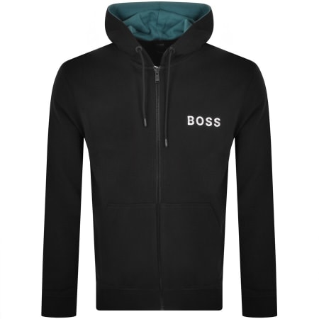 Product Image for BOSS Sanem Full Zip Hoodie Black