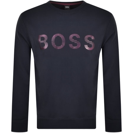 Product Image for BOSS Simo Sweatshirt Navy
