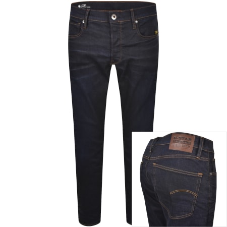 Product Image for G Star Raw 3301 Tapered Fit Jeans Blue